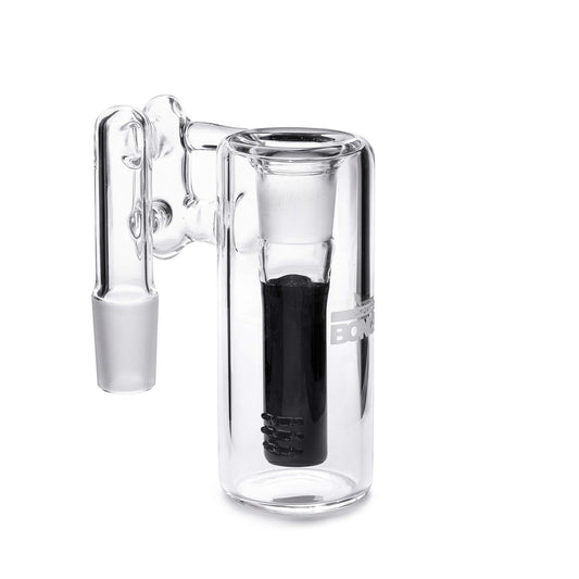 Mantén tu bong limpio y elegante con el atrapaceniza perc negro. Ideal para quienes buscan un accesorio que combine funcionalidad con estilo, asegurando que cada sesión sea placentera y libre de residuos. ¡Aprovecha su diseño atractivo!