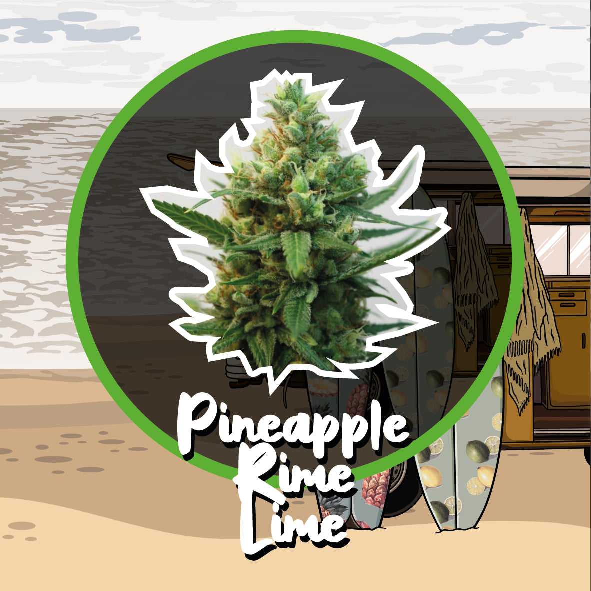 PINEAPPLE RIME LINE FAST VERSION X4-DELIRIUM SEEDS