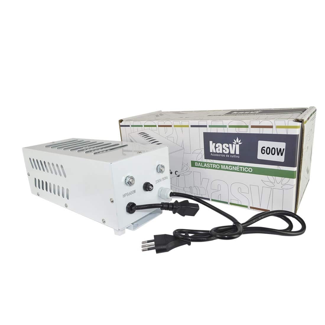 BALASTRO MAGNETICO PLUG&PLAY 600W-KASVI