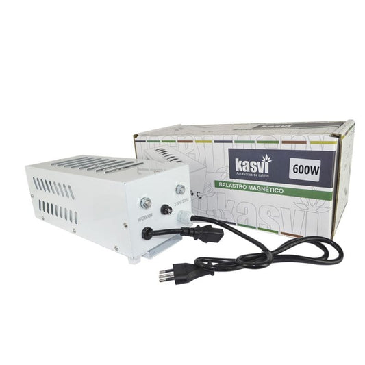 Balastro Magnético Plug&Play 600W - Kasvi | Potencia y Fiabilidad para tu Cultivo - Market Grow