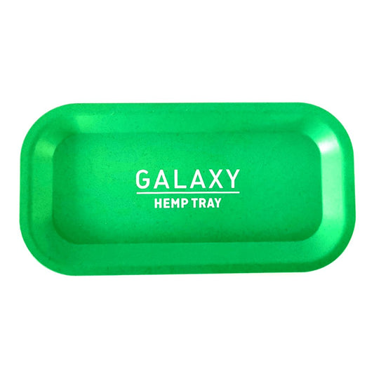 BIODEGRADABLE GREEN HEMP ROLLING TRAY - GALAXY - Market Grow