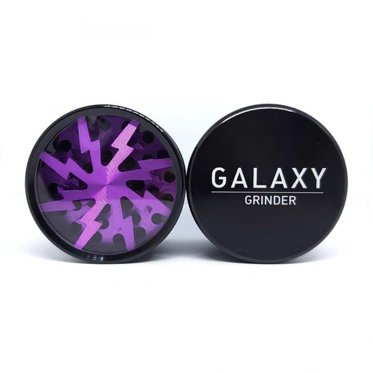 LIGHTNING GRINDER PURPLE 63MM-GALAXY