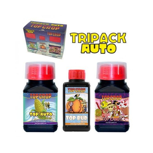 Tripack Auto Top Crop - Kit Completo de Nutrientes para Autoflorecientes